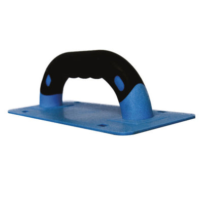 Plastic Hand Float with ergonomic soft-grip handle for smoothing, levelling, and finishing concrete, render, plaster, epoxy flooring, and other surface coating applications