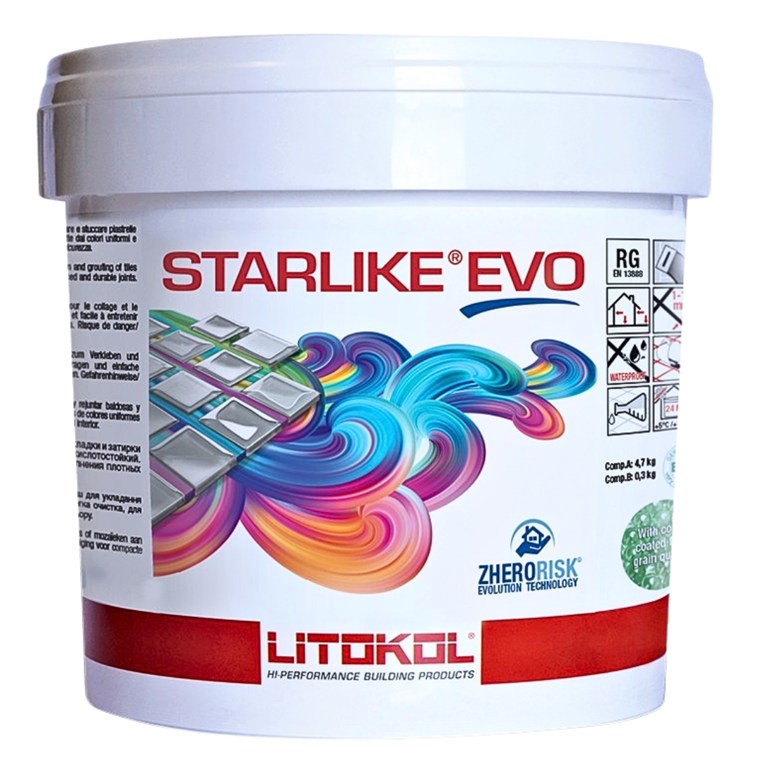 Litokol Starlike®Evo Epoxy Grout & Adhesive