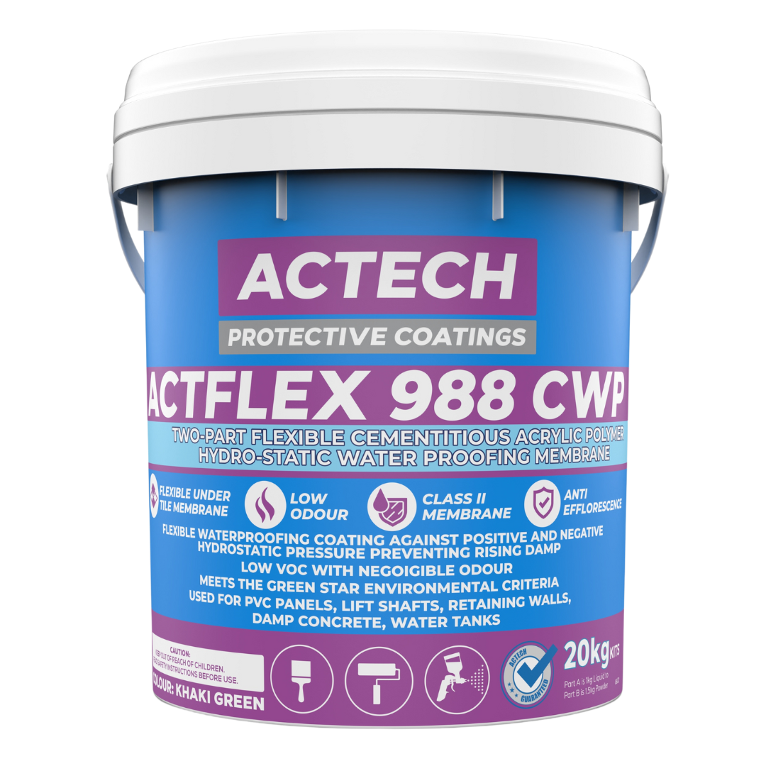 ACTFLEX 988 CWP 2 Part Cementitious Membrane 