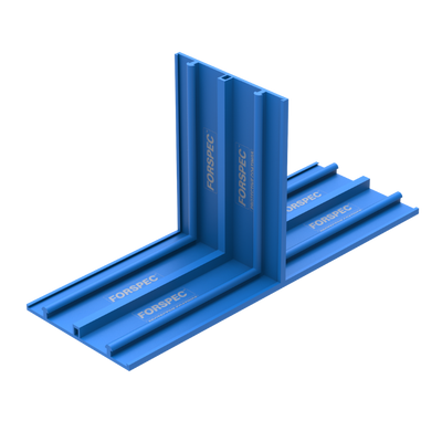 PREBAR PVC Waterstop Vertical T-Piece External 150mm for sealing external concrete construction joints and preventing water ingress in waterproofing applications.