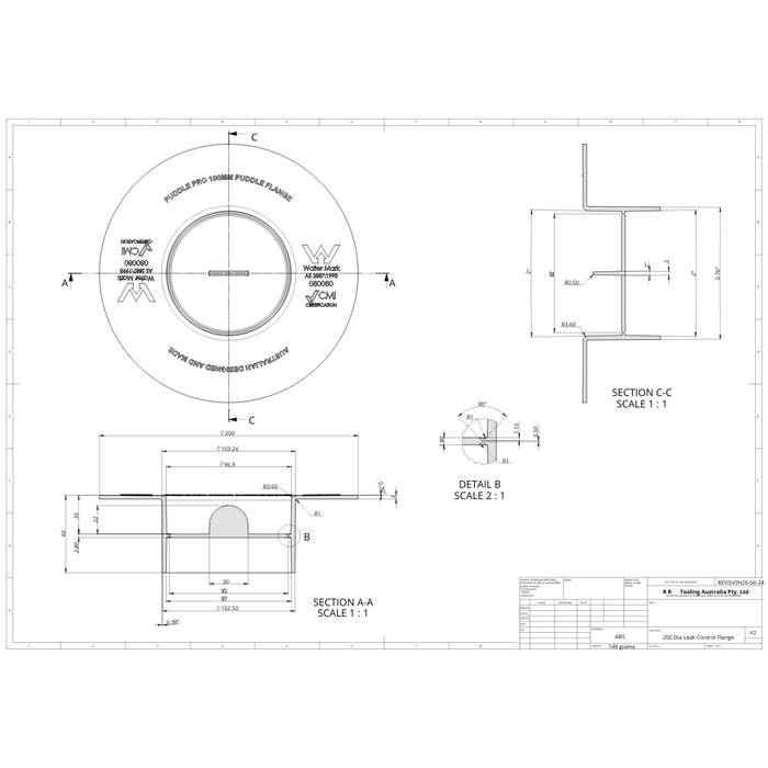 Puddle Pro 100mm Puddle Flange | Retro Fit Puddle Flange