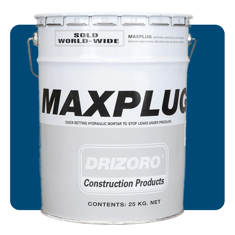 Drizoro Maxplug | Quick Setting Cement-based Hydraulically Expanding ...