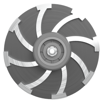 Concrete recess disc with pilot bearing