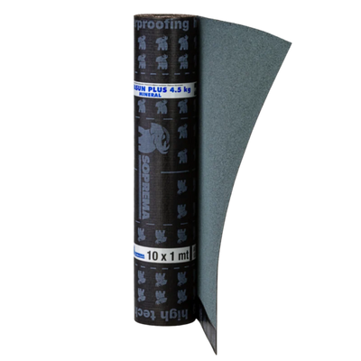 Soprema SOPRASUN PLUS 4.5 mineral surfaced bituminous waterproofing membrane roll