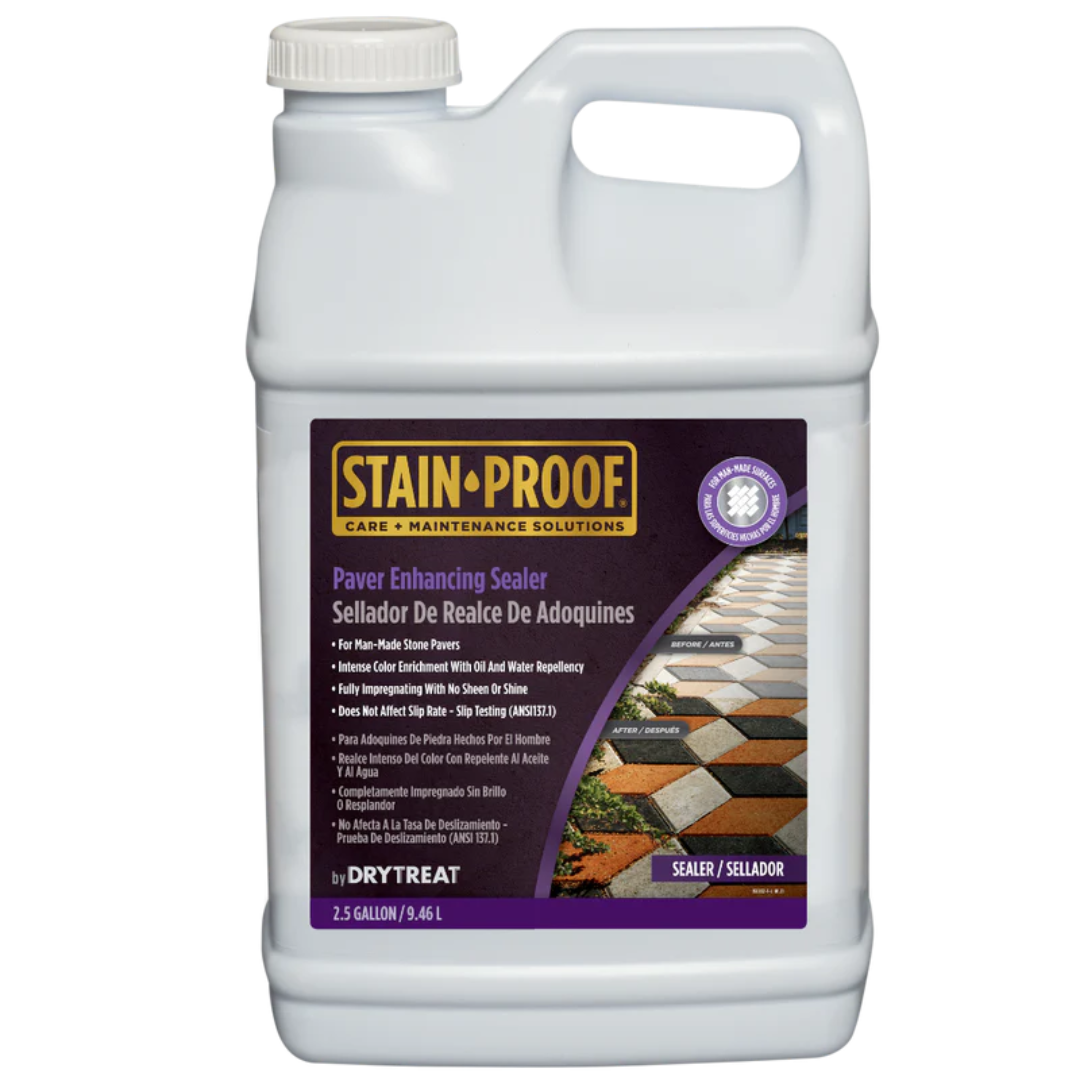 STAIN-PROOF Paver Enhancing Sealer