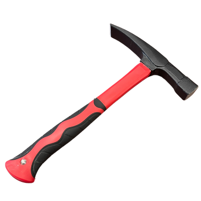 Star Tools 680g brick hammer with a hardened steel head and ergonomic grip for cutting, shaping, and breaking bricks, masonry, stone, and concrete.