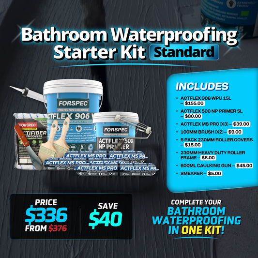 Starter Kit – Forspec Bathroom Waterproofing Standard