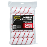 UNI-PRO Unifibre Roller Covers 6pk
