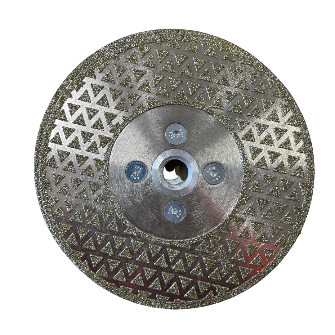 Advanta 16" Premium Diamond Milling Wheel For Bridge Saws – 1-5/8" Wide Segments, Model MW16