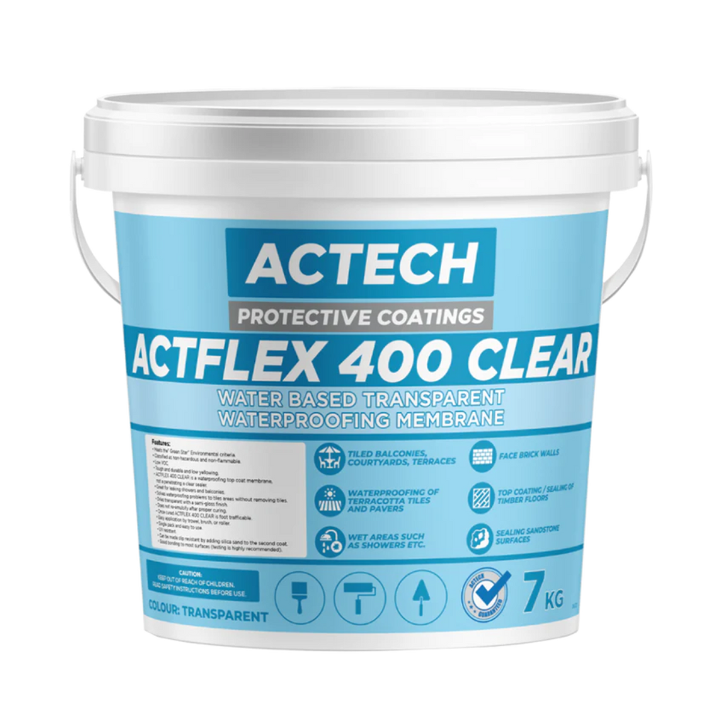 ACTFLEX 400 CLEAR Bathroom and Balcony Repair Kit | Say goodbye to ...