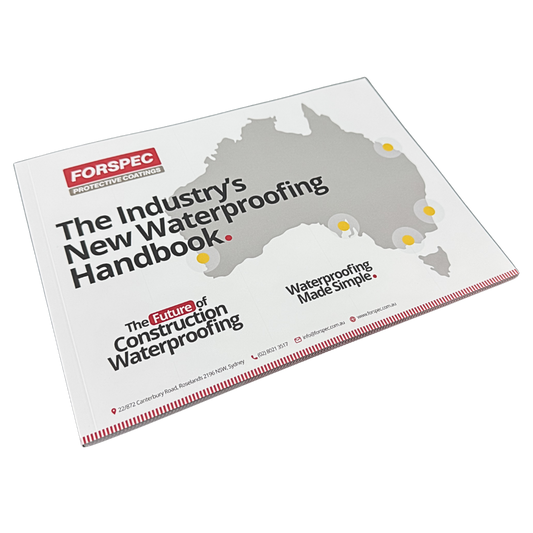 All Things Waterproofing Handbook – AS3740 & AS4654 Guide for Internal & External Waterproofing