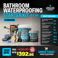 Starter Kit – Forspec Bathroom Waterproofing Standard