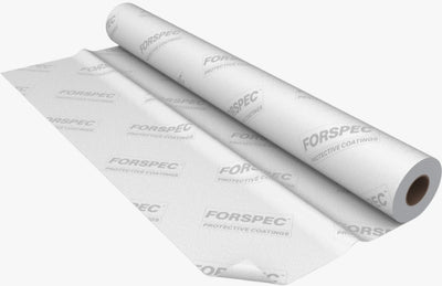 ACTFLEX 1300R dual-fabric butyl sheet membrane roll, white nonwoven fabric face