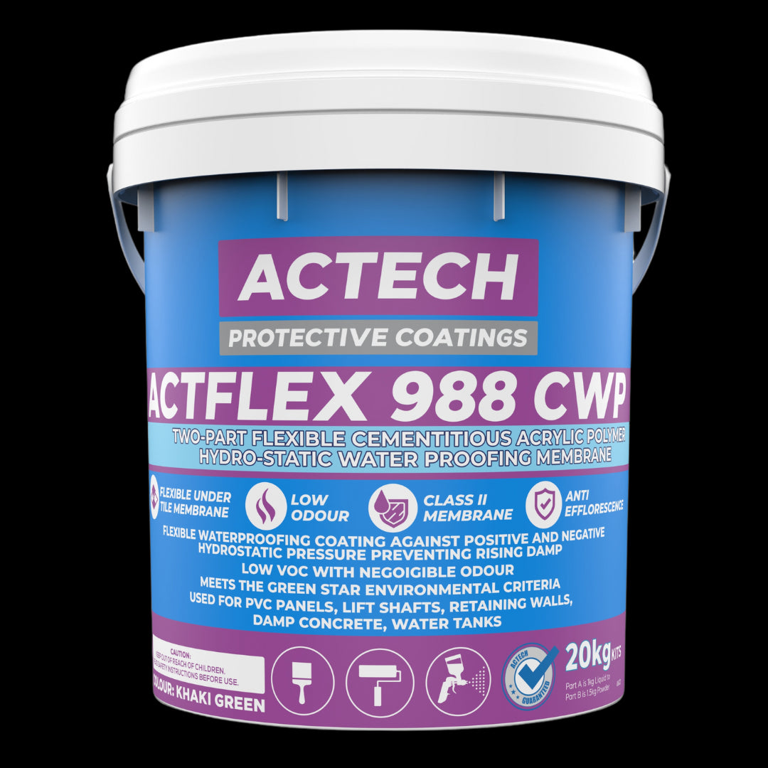 ACTFLEX 988 CWP 2 Part Cementitious Membrane