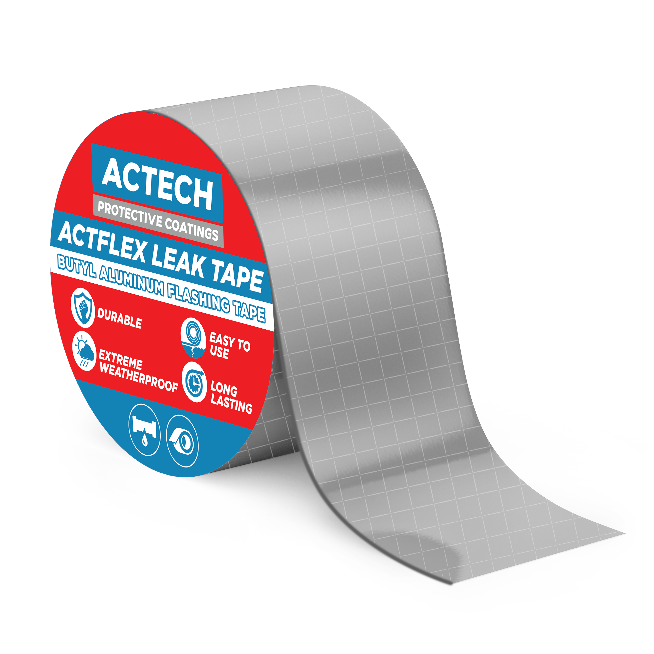 ACTFLEX Leak Tape | Aluminium Reinforced Butyl Tape