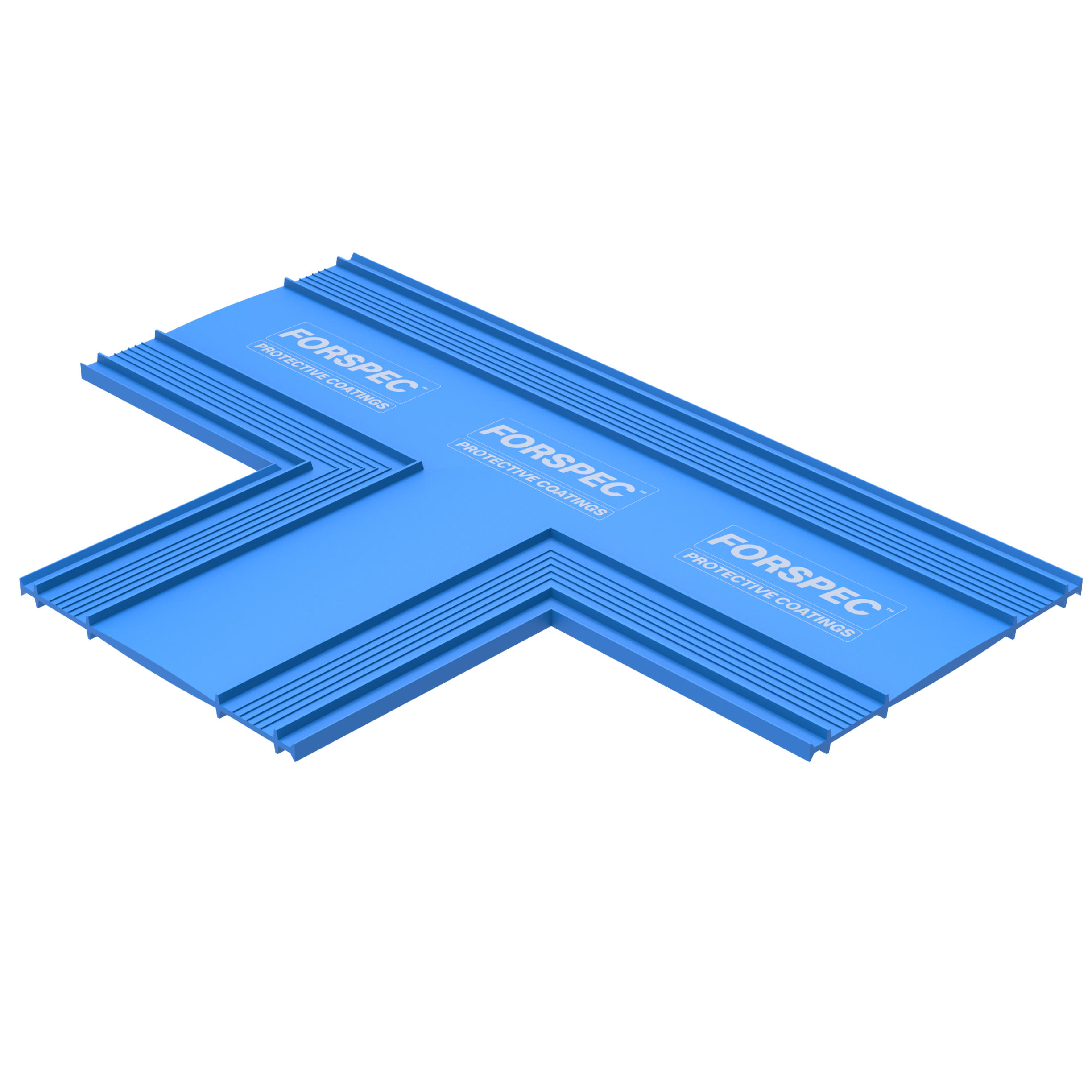 PREBAR PVC Waterstop T-Piece Internal 250mm factory-fabricated three-way waterproof junction.