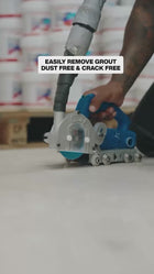 Grout Buster 3000 removing grout