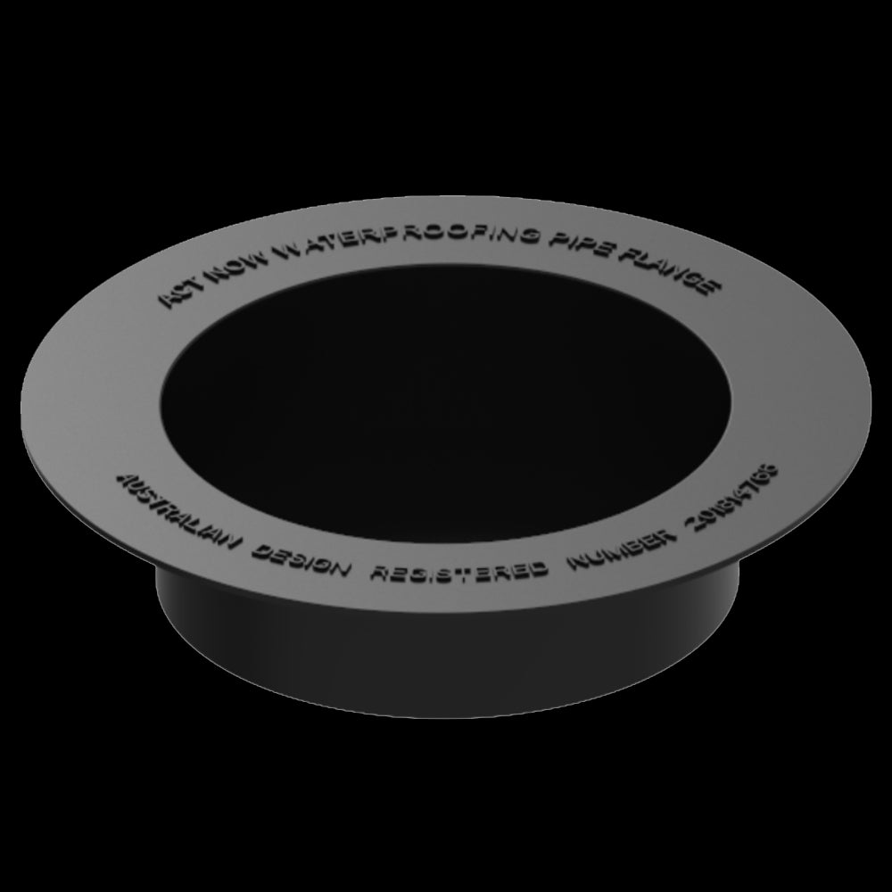 Actnow 100mm Rubber Flood Test Puddle Flange