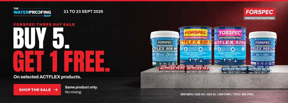 Forspec birthday sale. Buy 5, get 1 free on selected ACTFLEX products, 21 to 23 September 2026. Same product only. No mixing.