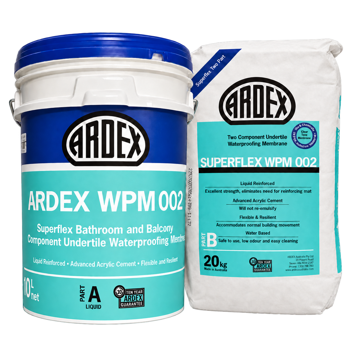ARDEX WPM 002 two component undertile waterproofing membrane