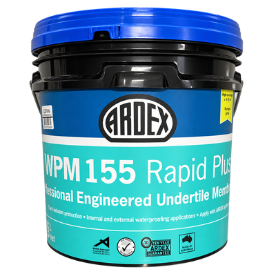 ARDEX WPM 155 Rapid Plus professional engineered undertile waterproofing membrane