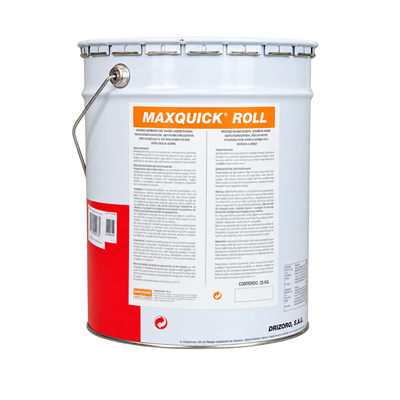 Drizoro MAXQUICK ROLL White 25kg rapid-setting cementitious repair mortar for horizontal concrete repairs, floor resurfacing, and industrial maintenance applications.