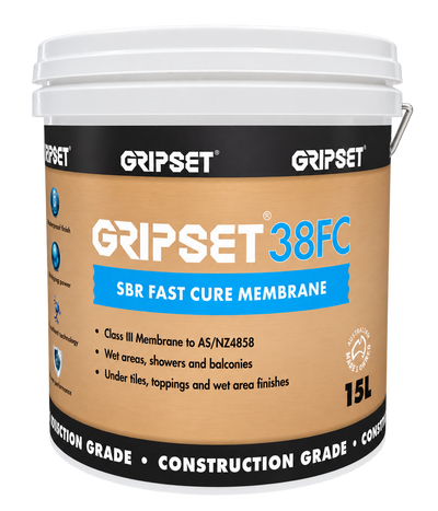 Gripset 38FC Water based Membrane 15L