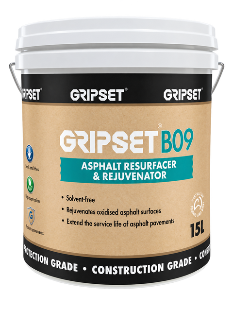 Gripset B09 Asphalt Resurfacer & Rejuvenator 15L