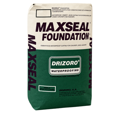 Drizoro MAXSEAL Foundation cementitious waterproof coating for concrete and masonry