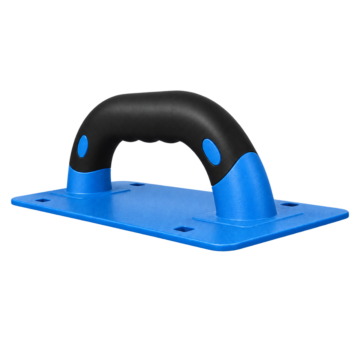 Plastic Hand Float with ergonomic soft-grip handle for smoothing, levelling, and finishing concrete, render, plaster, epoxy flooring, and other surface coating applications