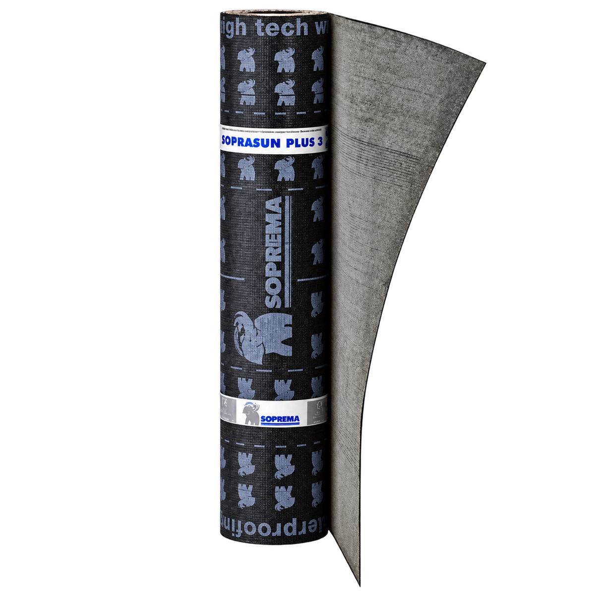 Soprema SOPRASUN PLUS 3 mineral surfaced bituminous waterproofing membrane roll