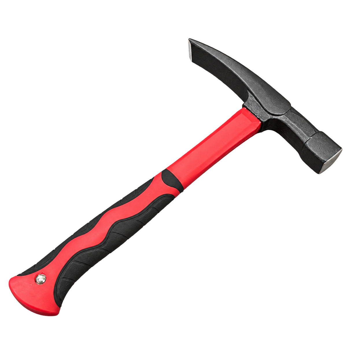 Star Tools 680g brick hammer with a hardened steel head and ergonomic grip for cutting, shaping, and breaking bricks, masonry, stone, and concrete.