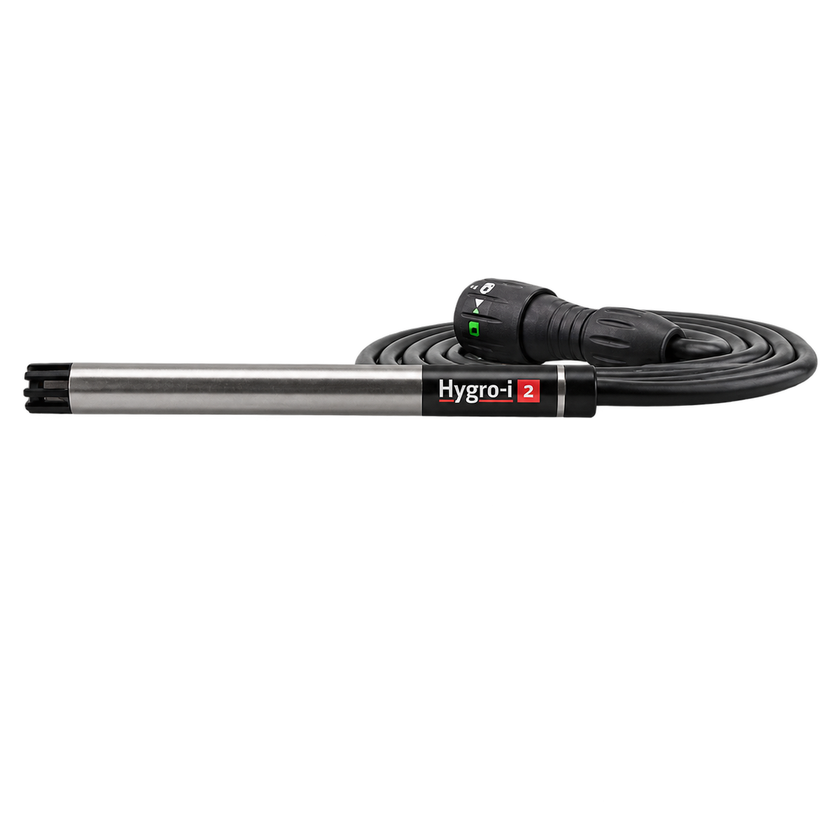 Tramex Hygro-i2 moisture probe for measuring relative humidity and moisture conditions within concrete slabs as part of in-situ RH moisture testing.