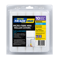 UNI-PRO 160mm Roller Covers 10 Pack
