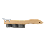 UNI-PRO Wire Brush + Metal Scraper