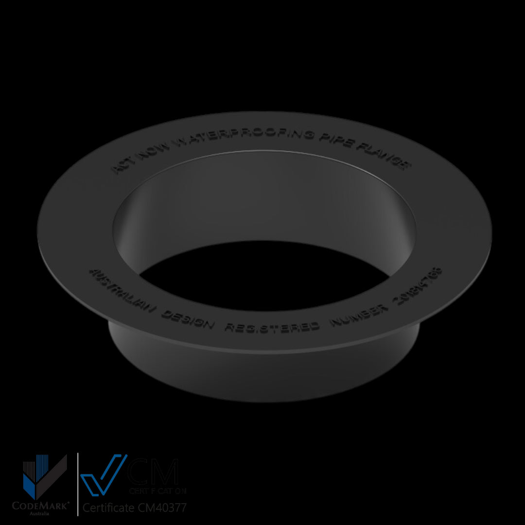 Actnow 100mm Rubber Puddle Flange